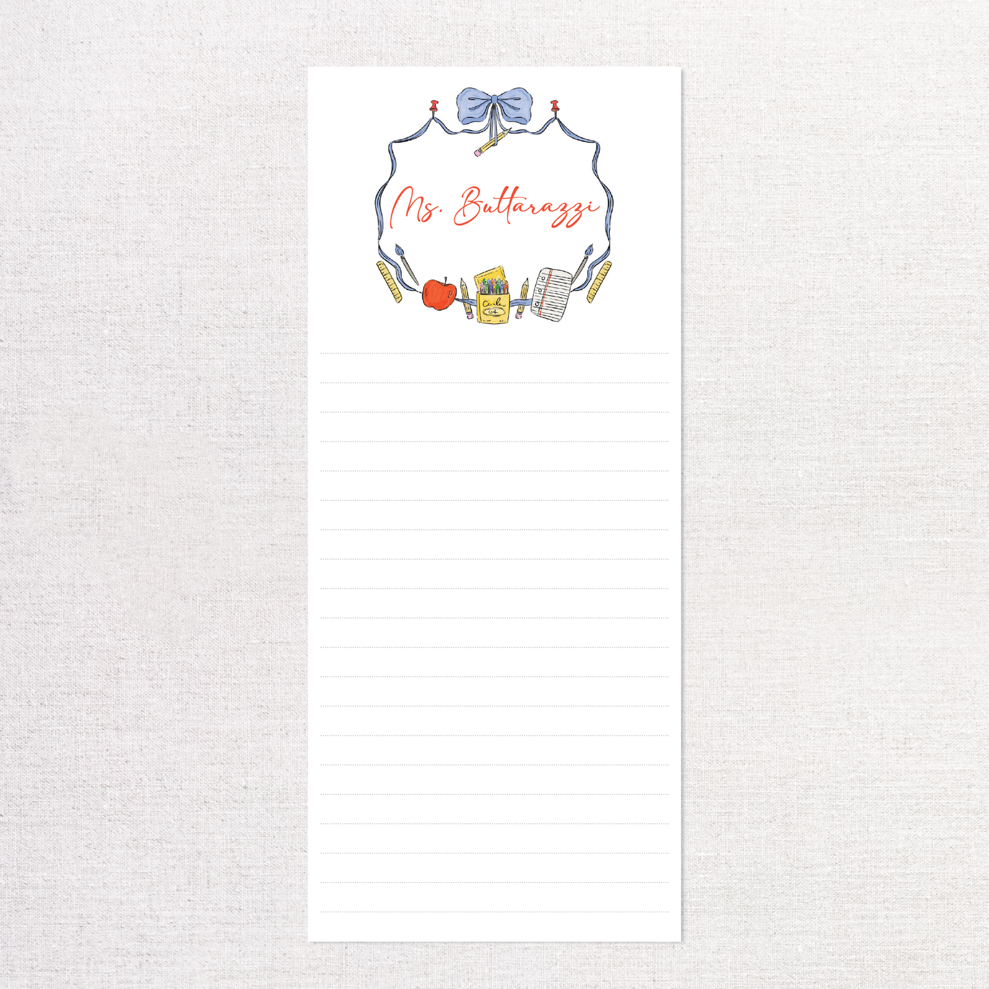 Back to School Listpad