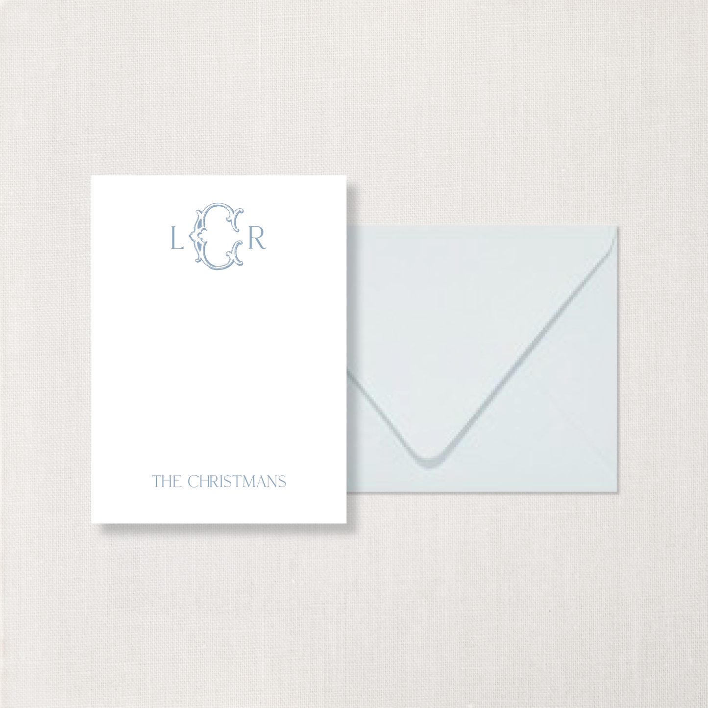 Monogram Enclosure Cards