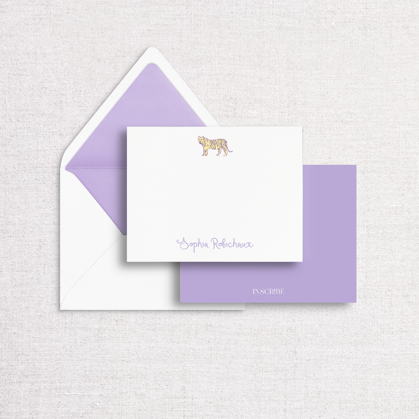 LSU Girl Notecard