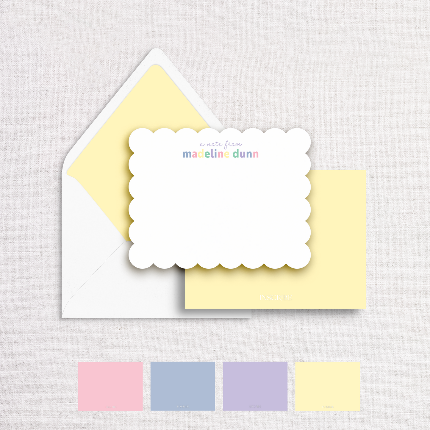 Little Letters Notecard