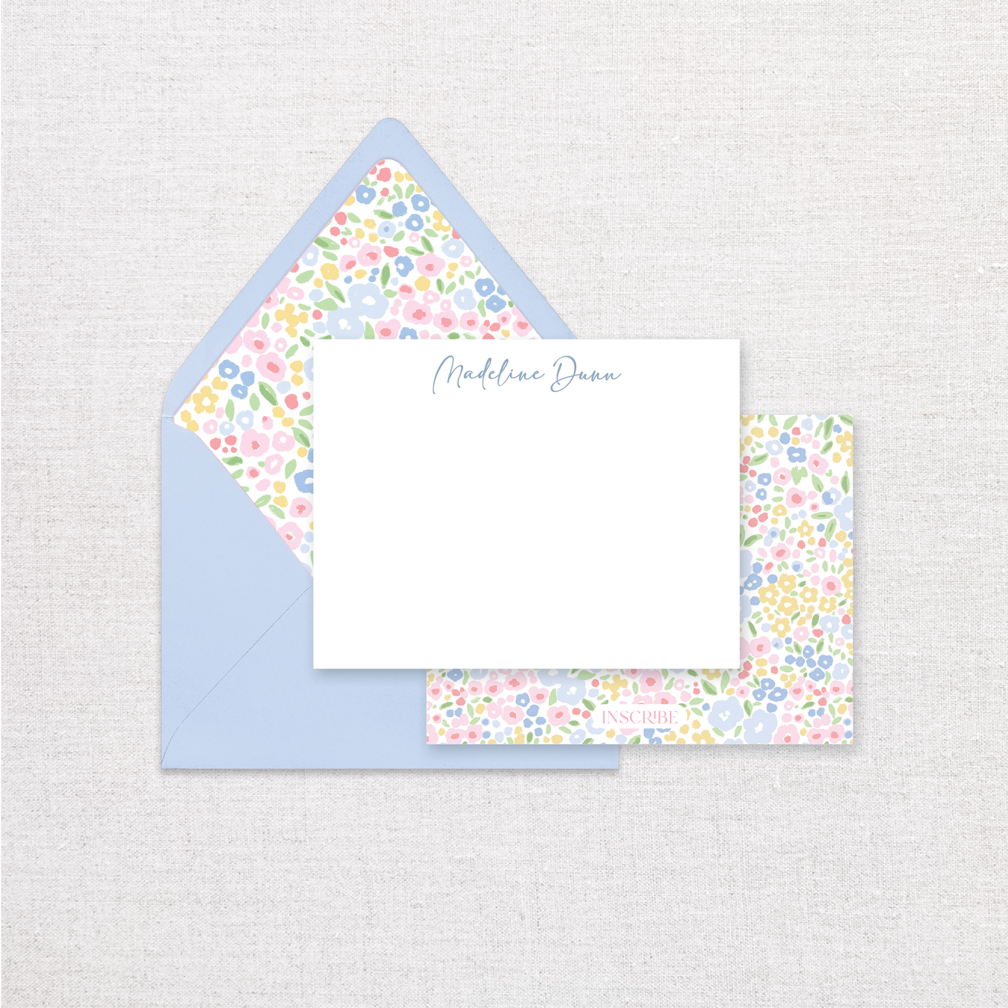 Millefleur Personalized Notecards