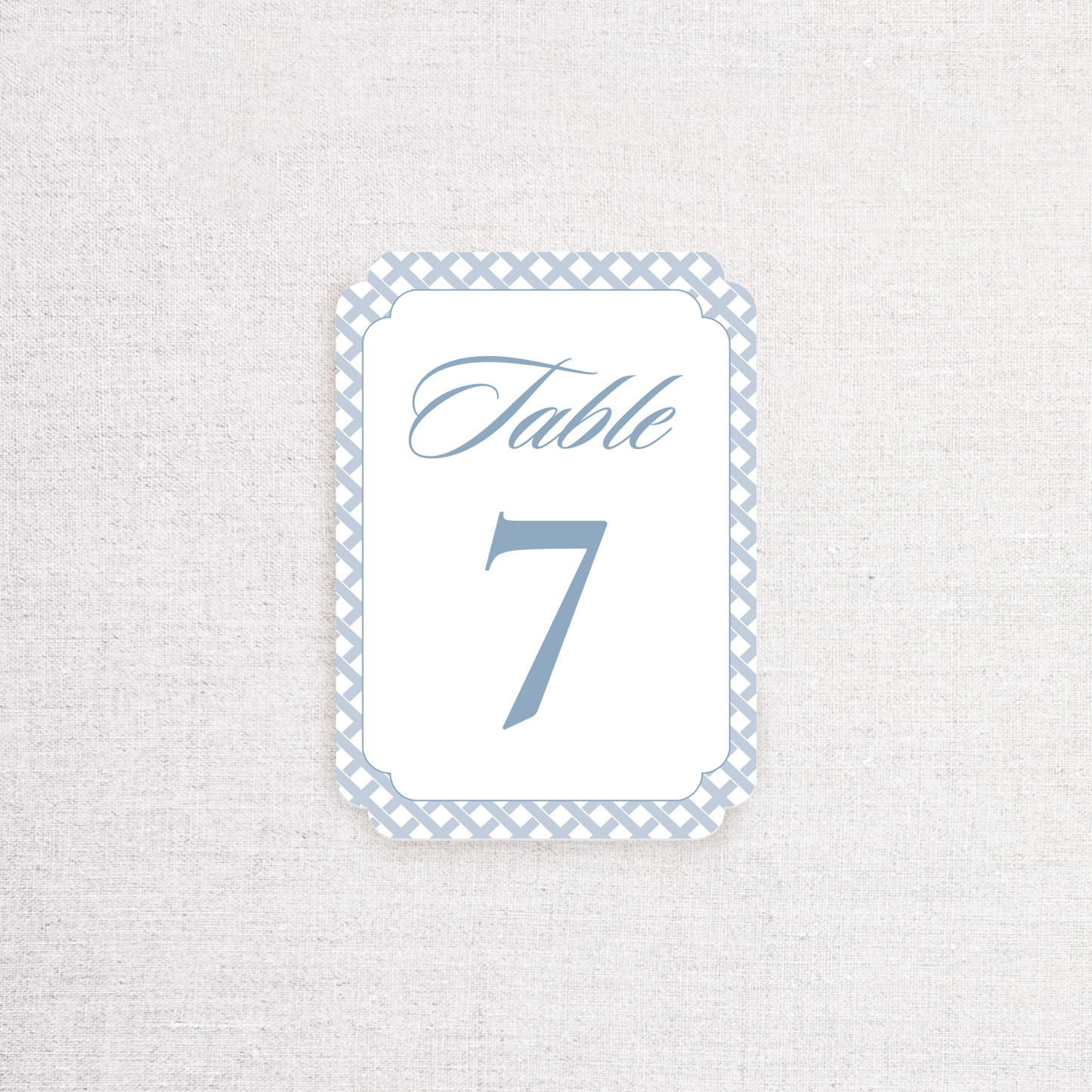 Custom Table Numbers
