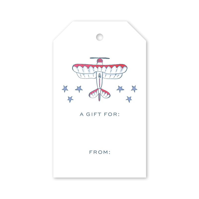 Airplane Gift Tags