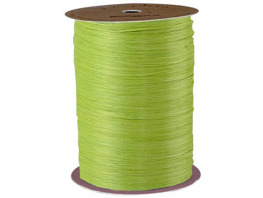 Celadon Matte Raffia Ribbon