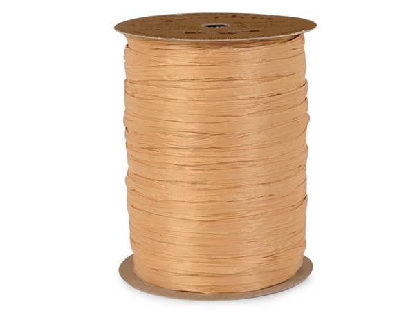 Gold Matte Raffia Ribbon