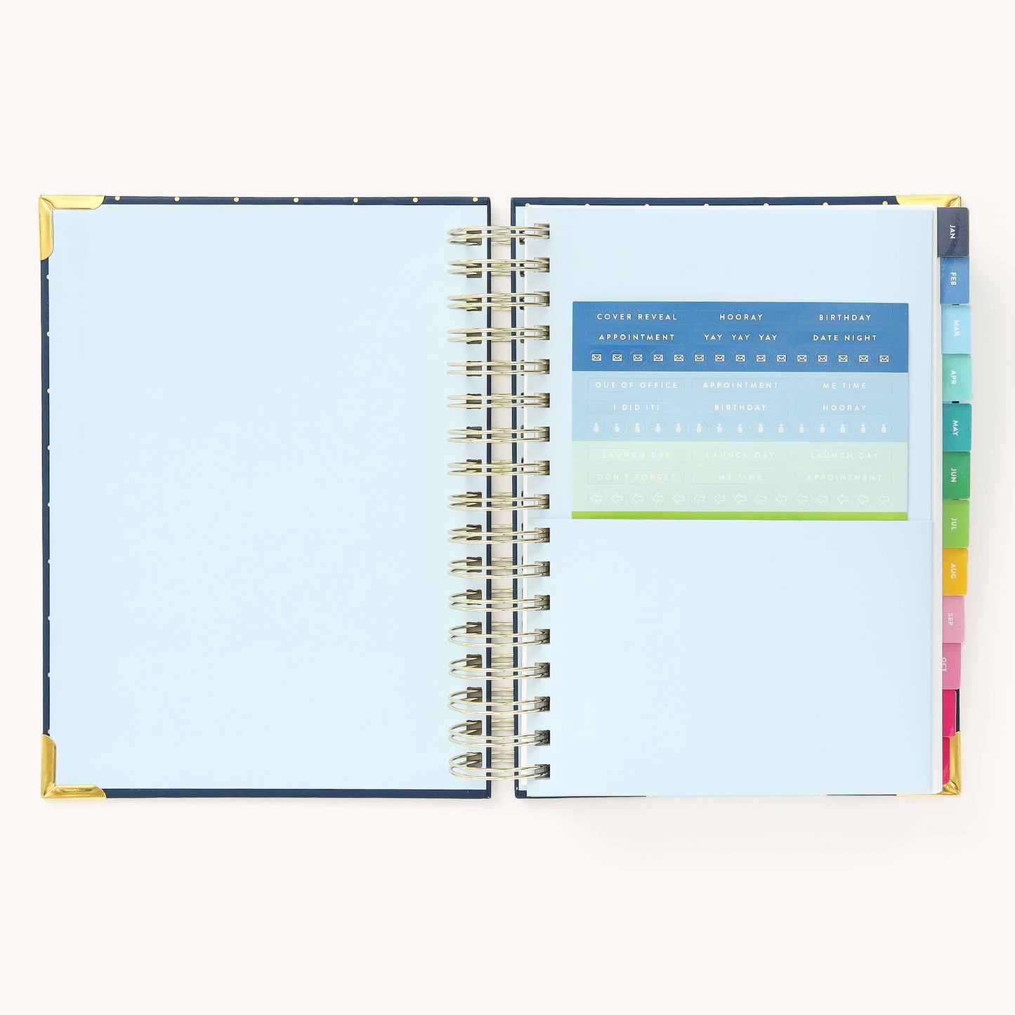 2025 Daily, Simplified Planner, Dainty Dot