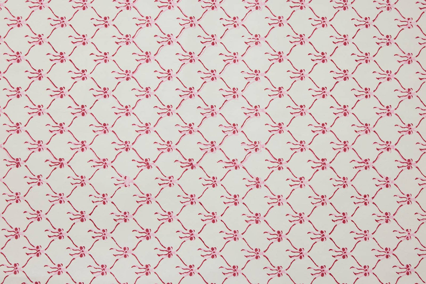 Pink Sorbet Bows - Handmade Gift Wrap Sheets