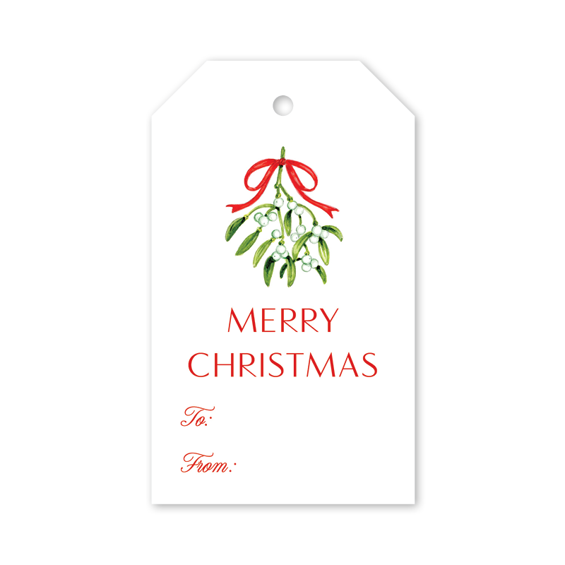 Mistletoe Gift Tags