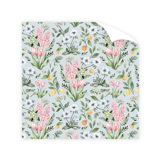 Joie des Fleurs Wrapping Paper Sheet