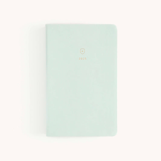 2025 Daily, Dapperdesk Planner, Sea Salt