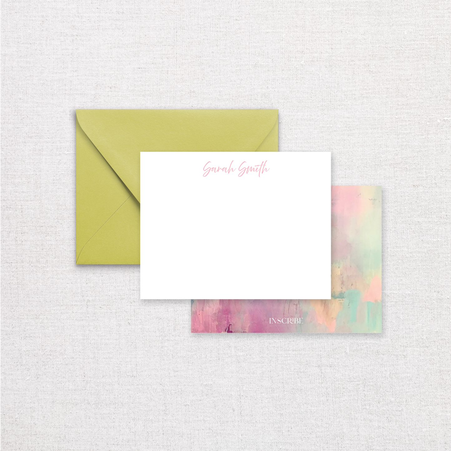 Abstract Art Personalized Notecards