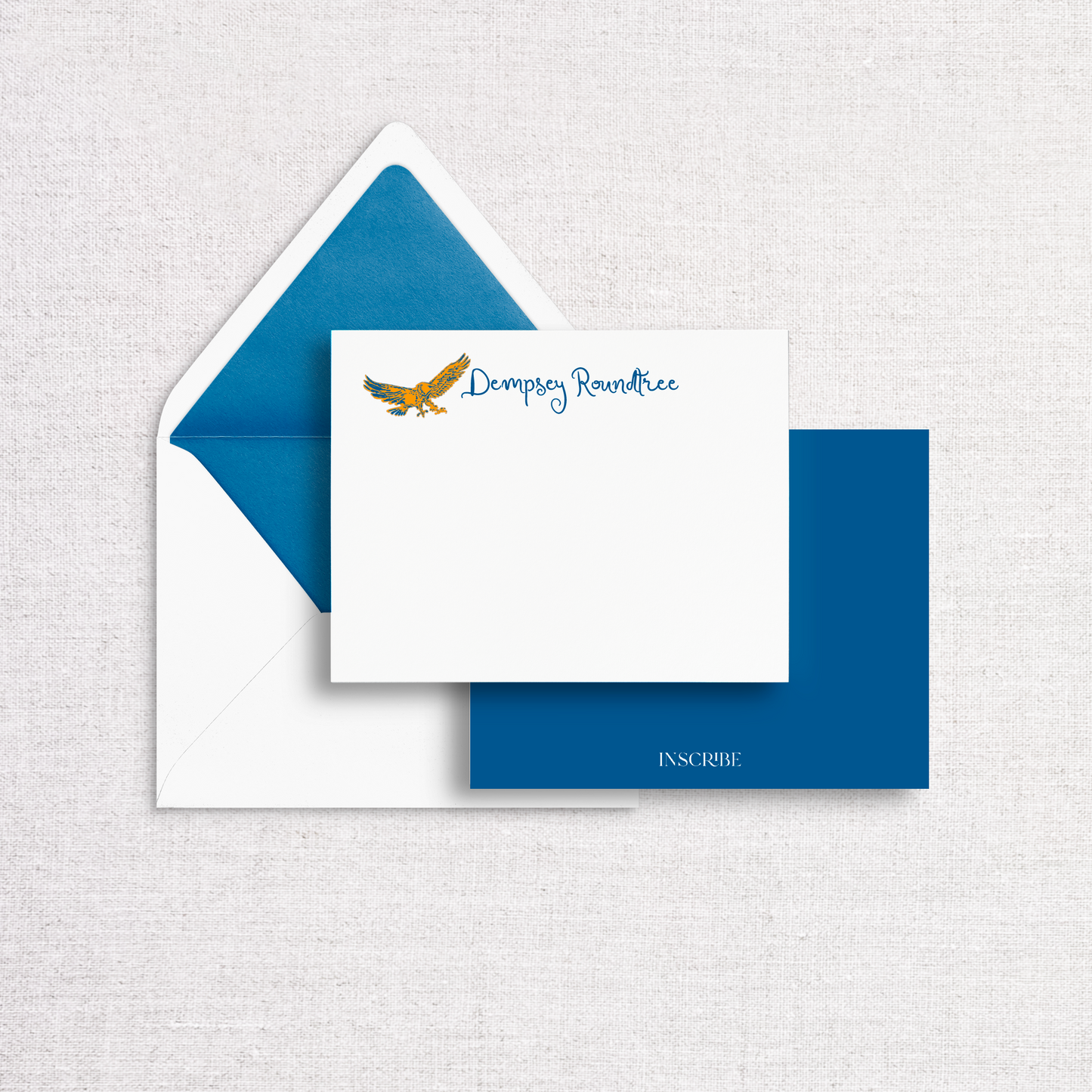Auburn Girl Notecard