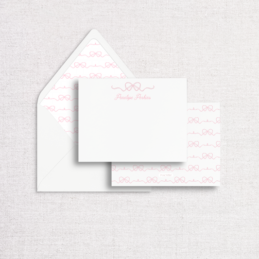 Bitsy Bows Notecard