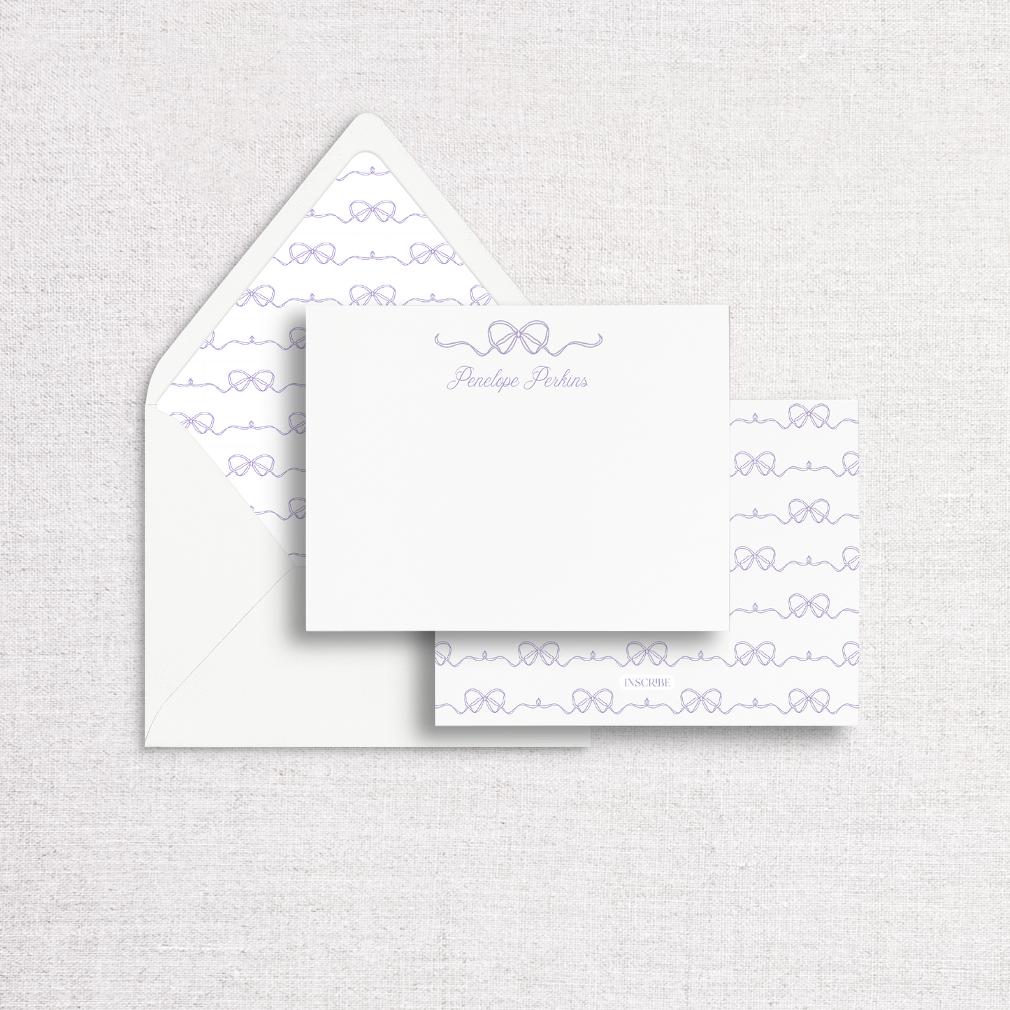 Bitsy Bows Notecard