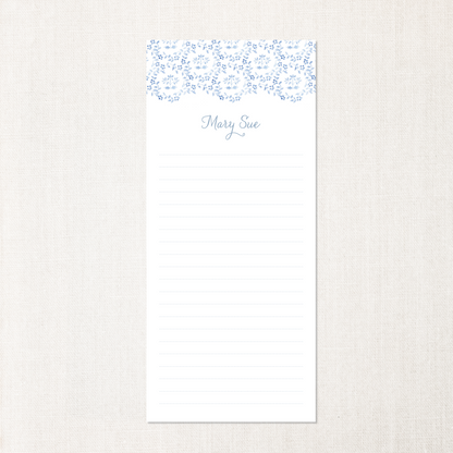 Blue Chinoiserie Notepad