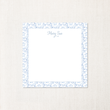 Blue Chinoiserie Notepad