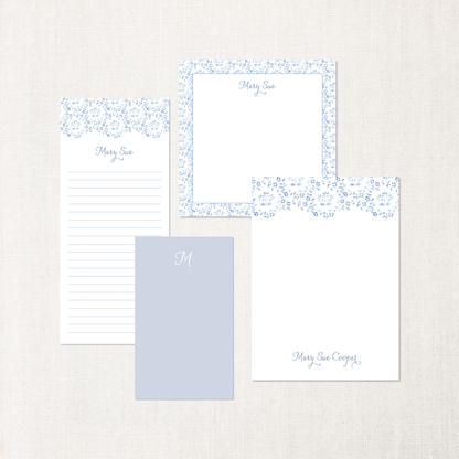 Blue Chinoiserie Notepad