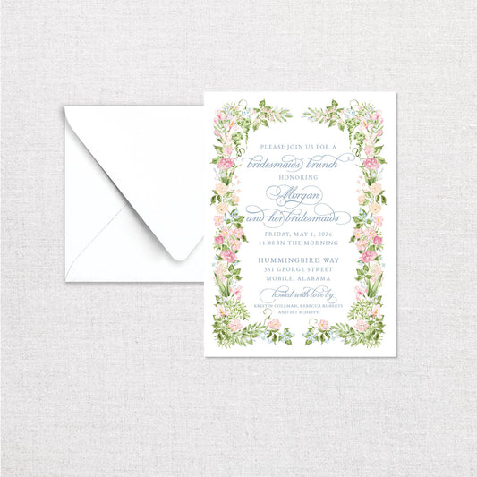 Bridesmaids Luncheon Invitations