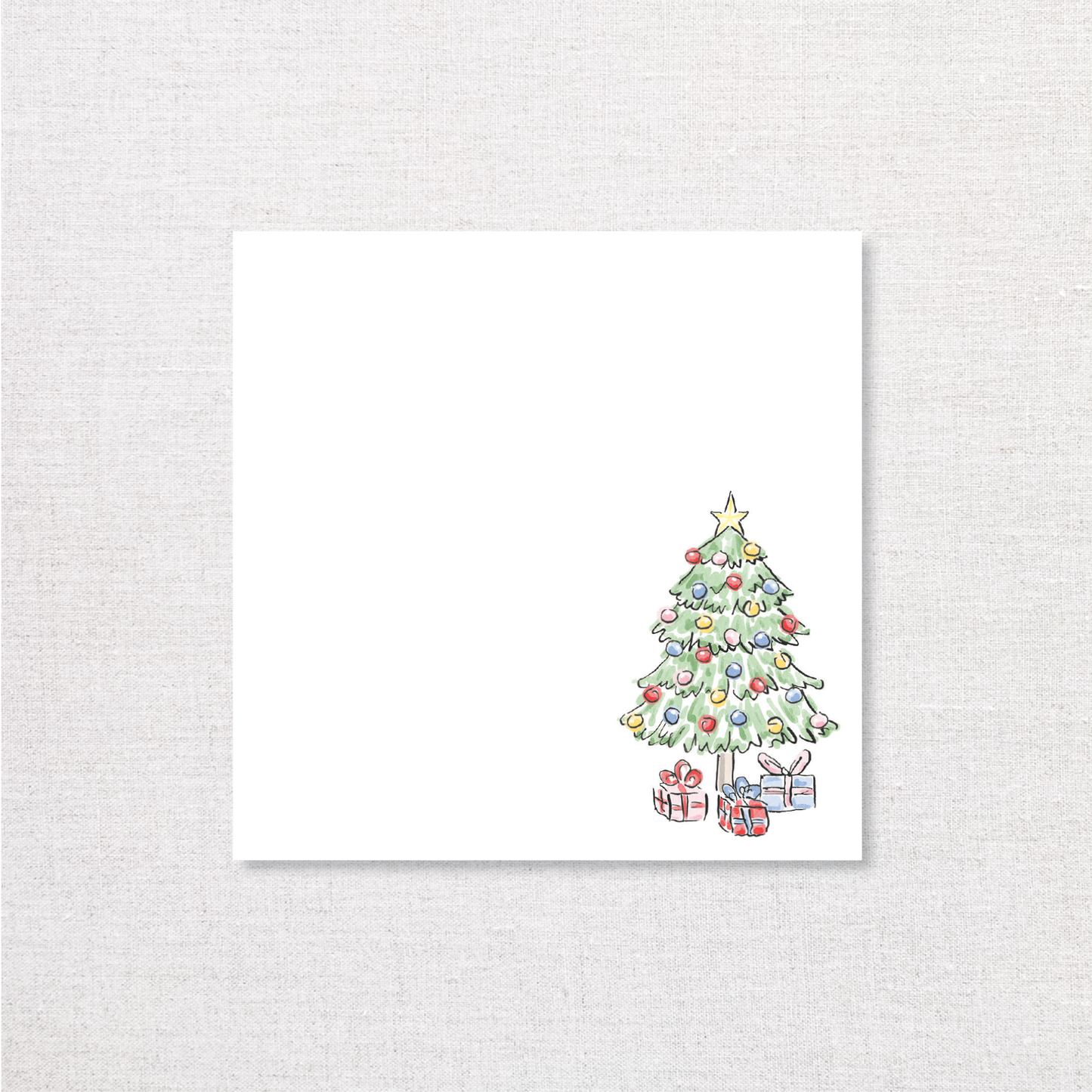 Christmas Tree Notepad