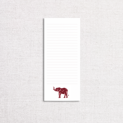 Crimson Girl Notepad