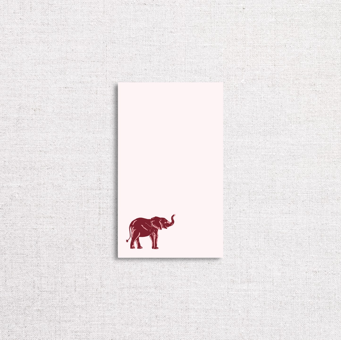 Crimson Girl Notepad