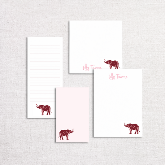 Crimson Girl Notepad