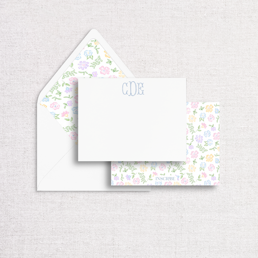 Ditsy Floral Notecard