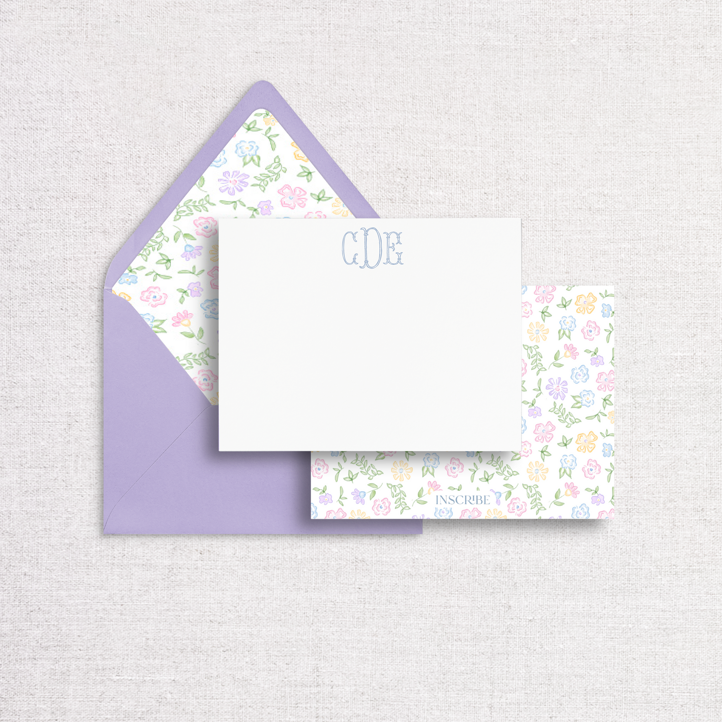Ditsy Floral Notecard