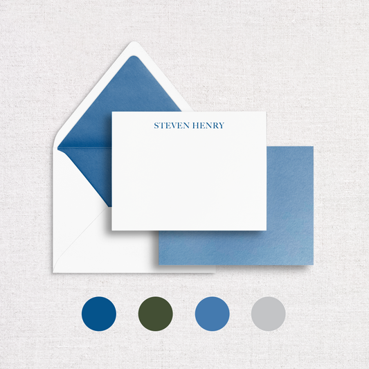 Gentleman's Classic Notecard