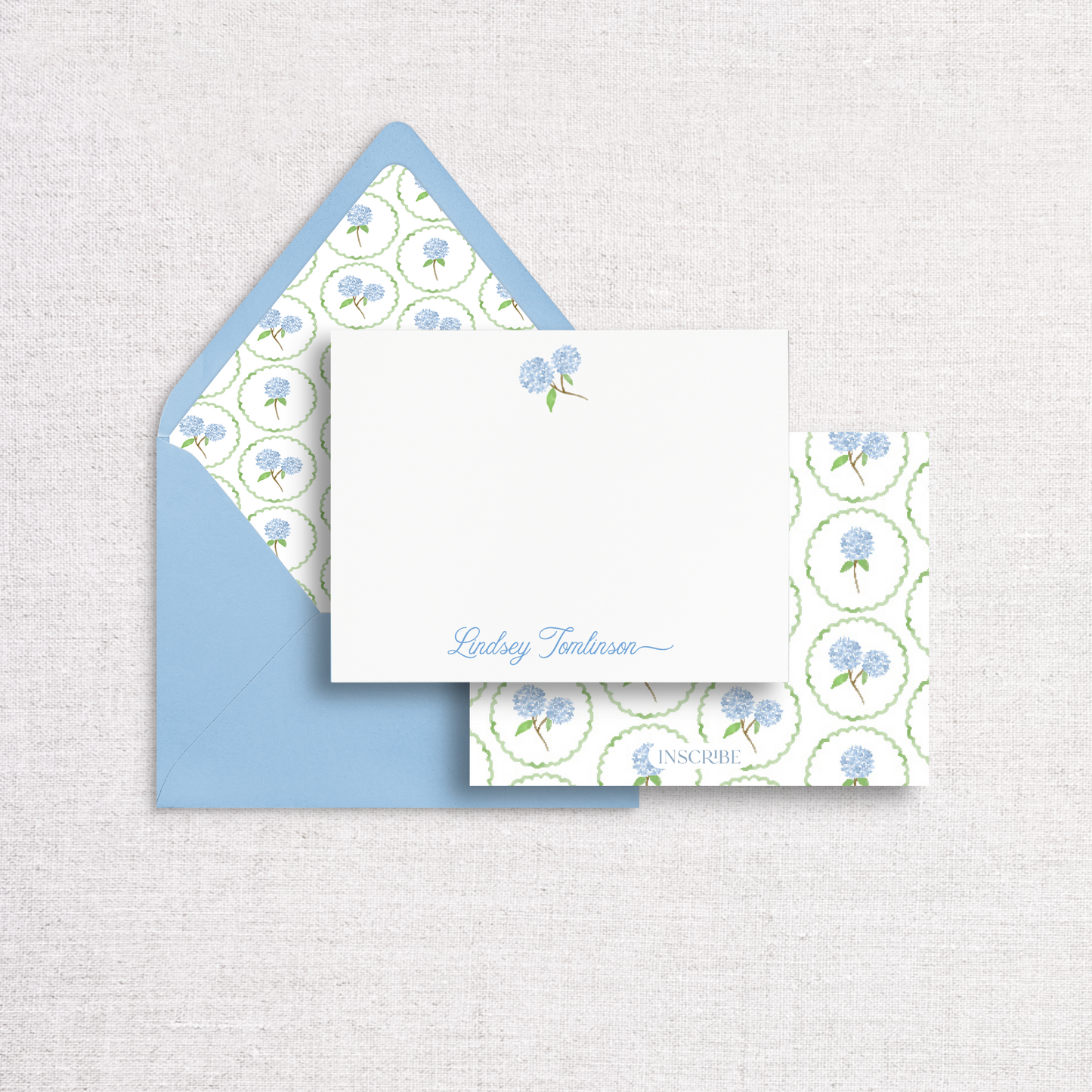 Hydrangea Notecard