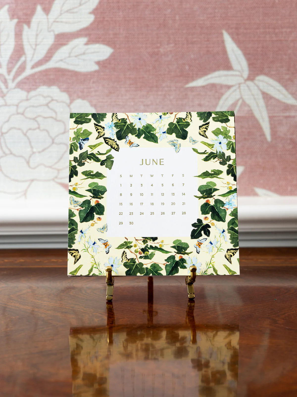 2025 Desktop Calendar in Mayfair Box