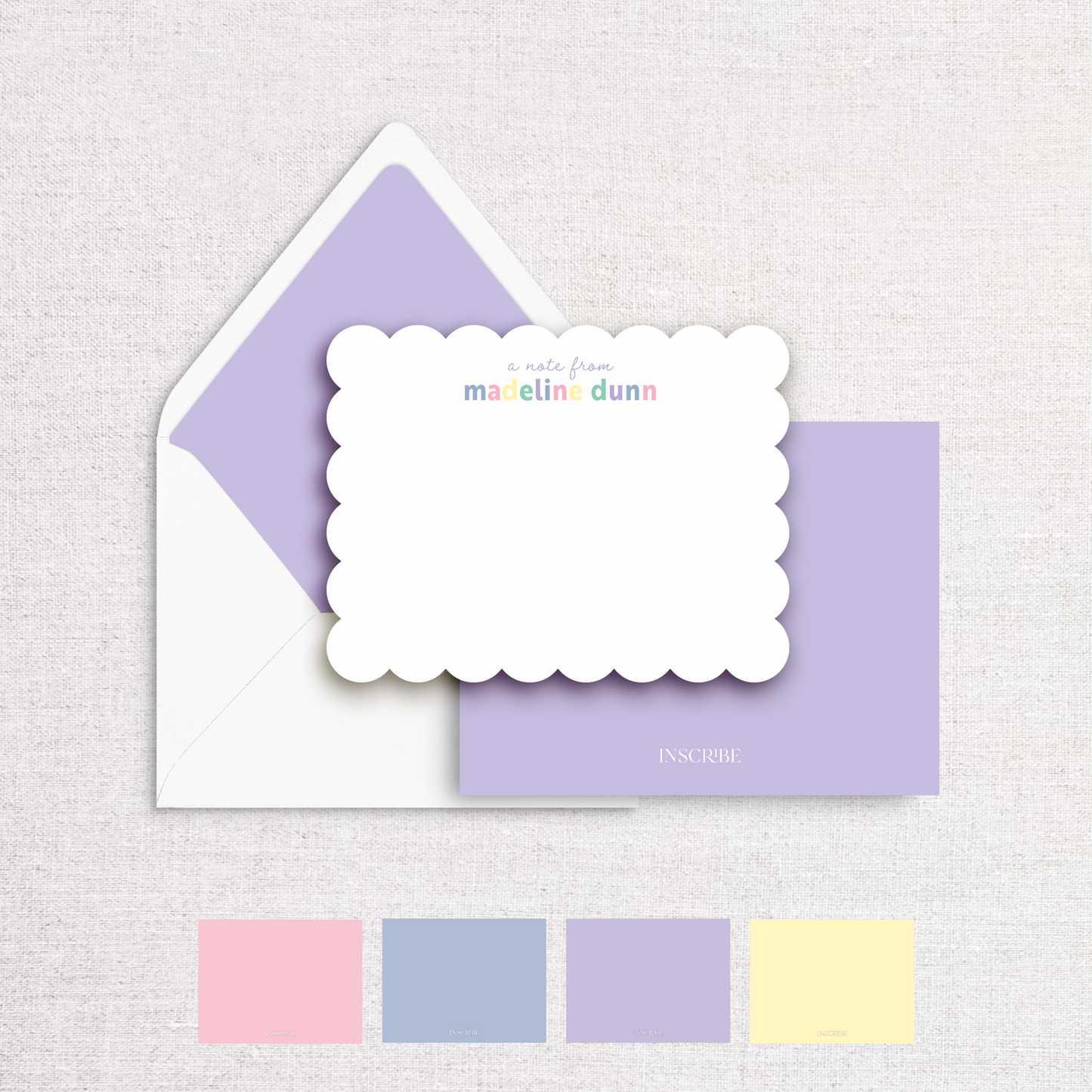 Little Letters Notecard