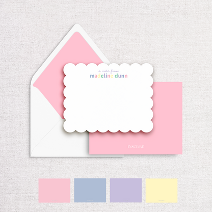 Little Letters Notecard