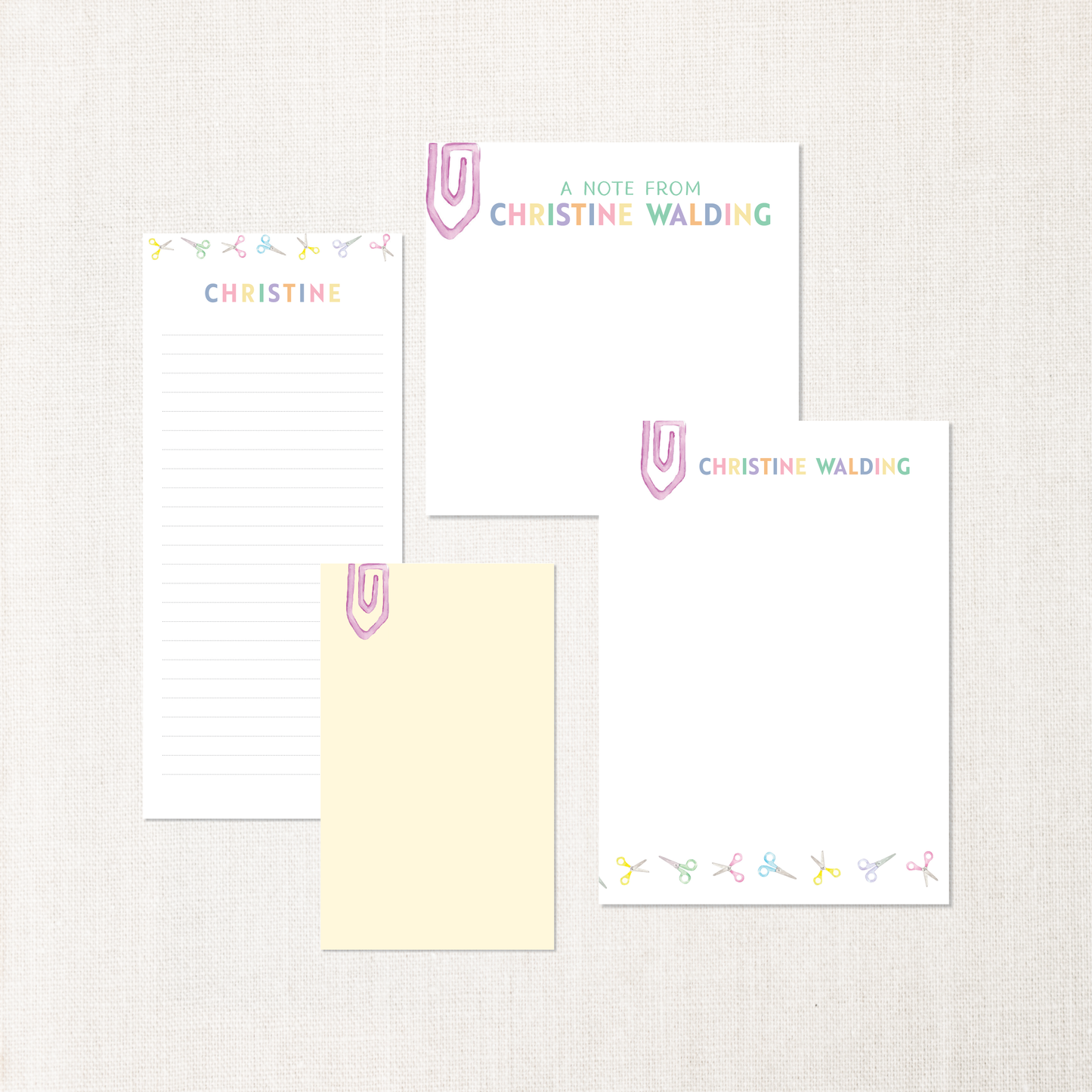 Little Scissors Notepad