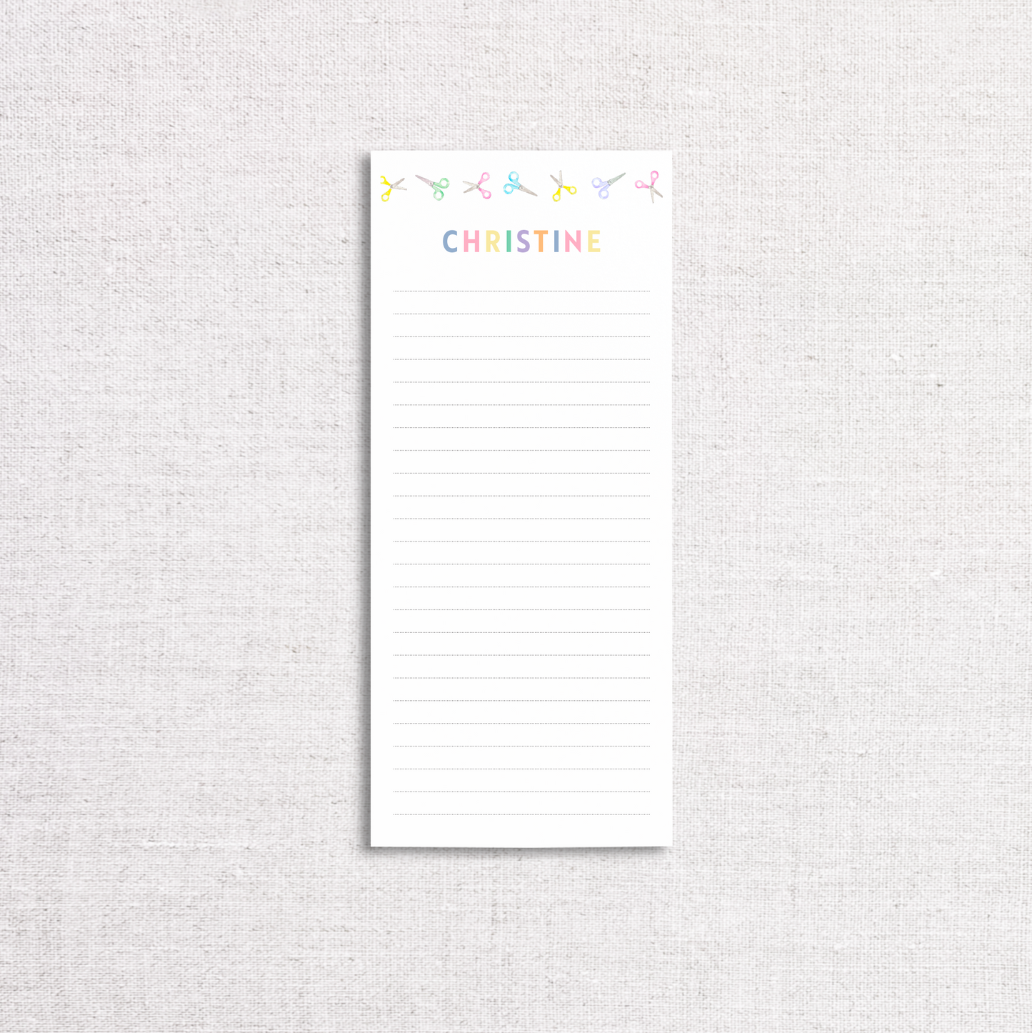 Little Scissors Notepad