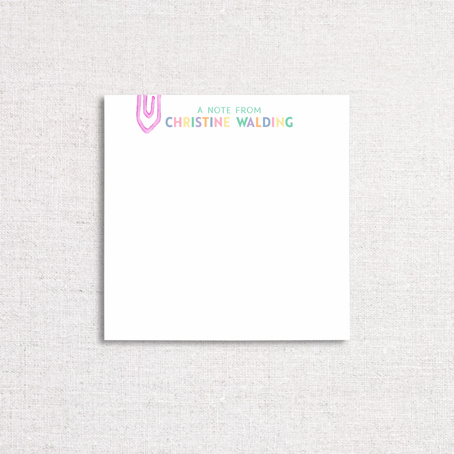 Little Scissors Notepad