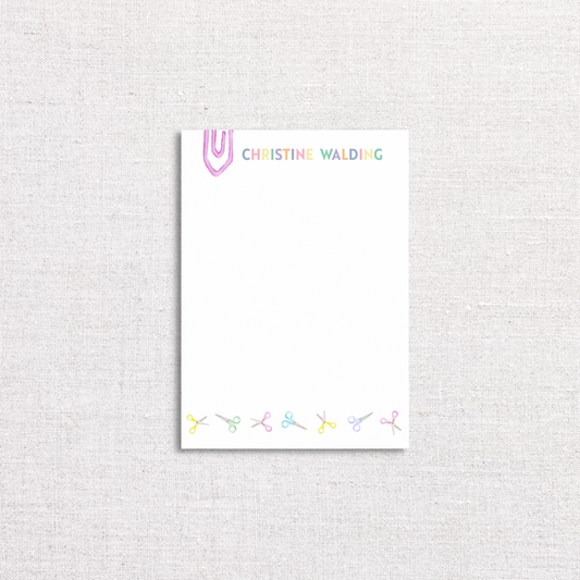 Little Scissors Notepad