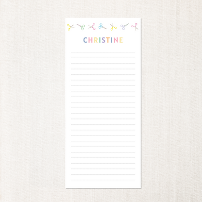 Little Scissors Notepad