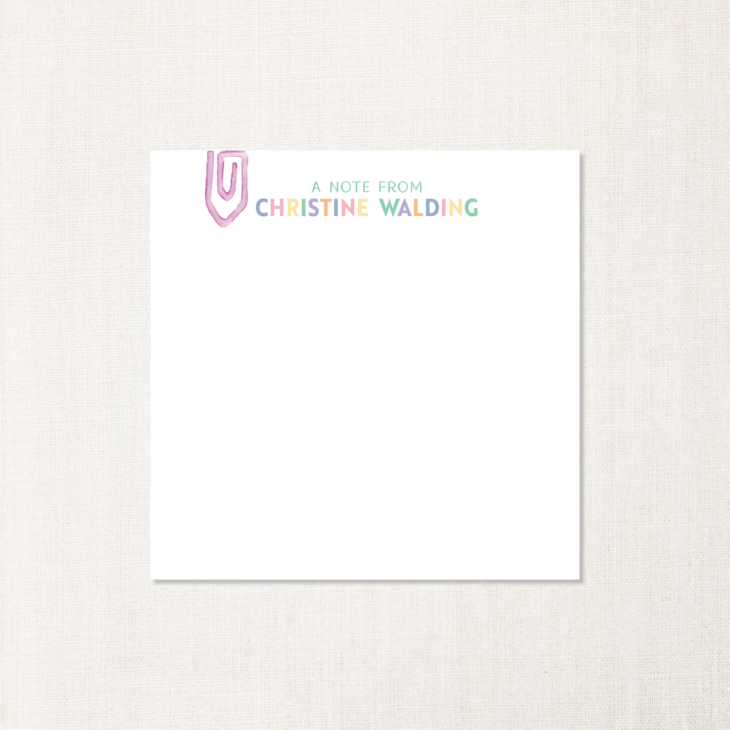 Little Scissors Notepad