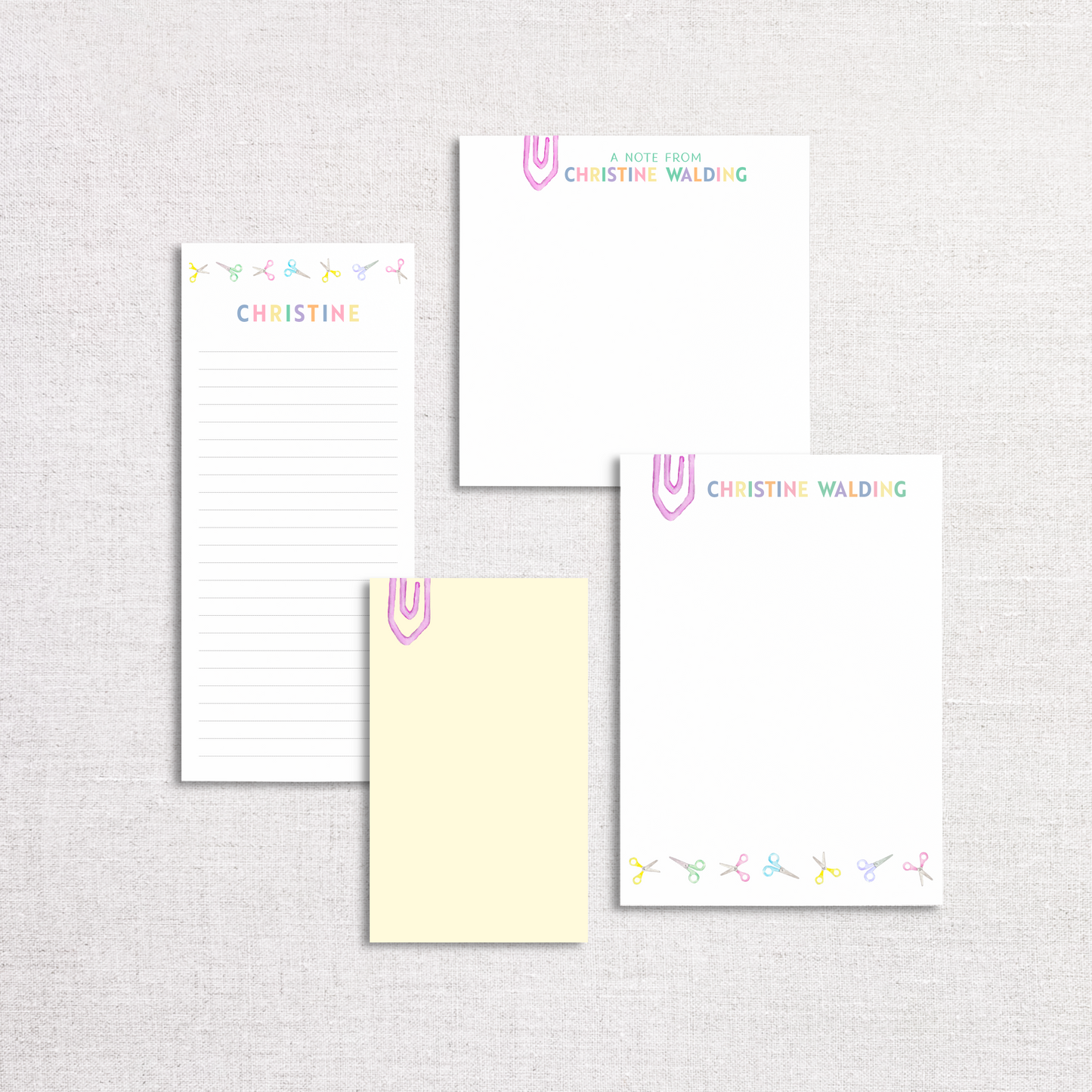 Little Scissors Notepad