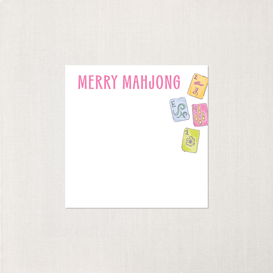 Merry Mahjong Note Block