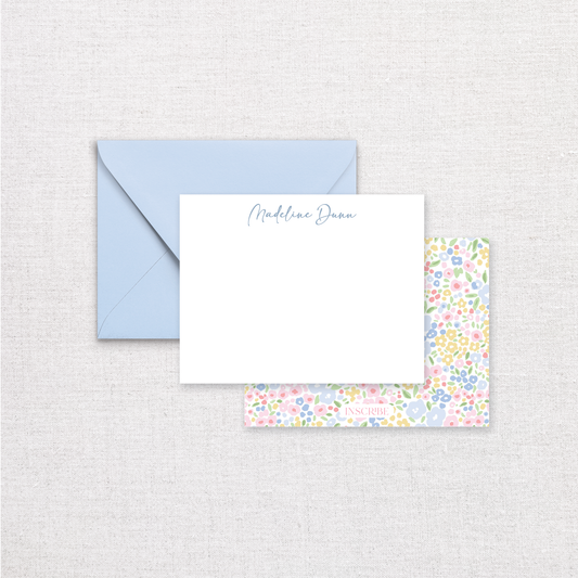 Millefleur Personalized Notecards