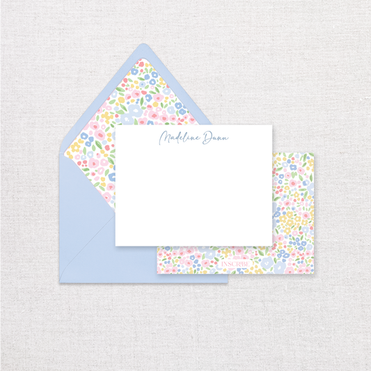 Millefleur Personalized Notecards