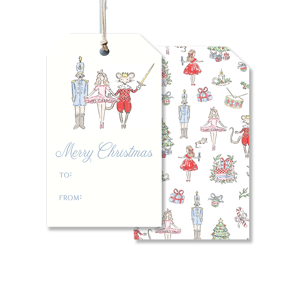 Nutcracker Ballet Gift Tags