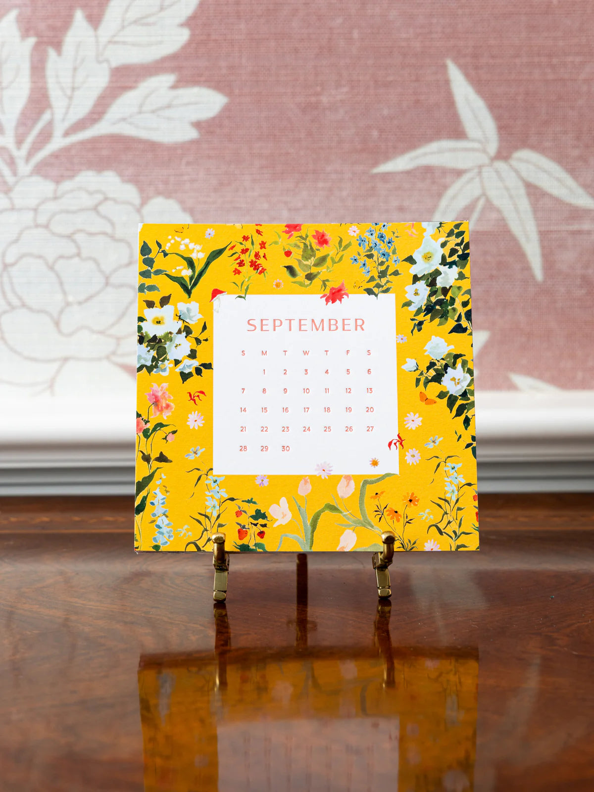 2025 Desktop Calendar in Mayfair Box