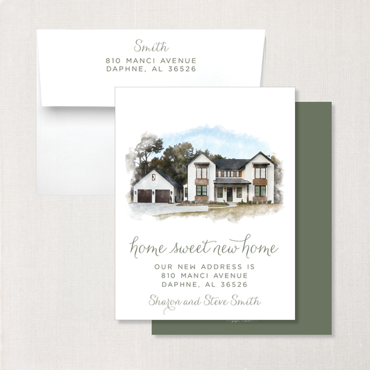 Change of Address Notecards