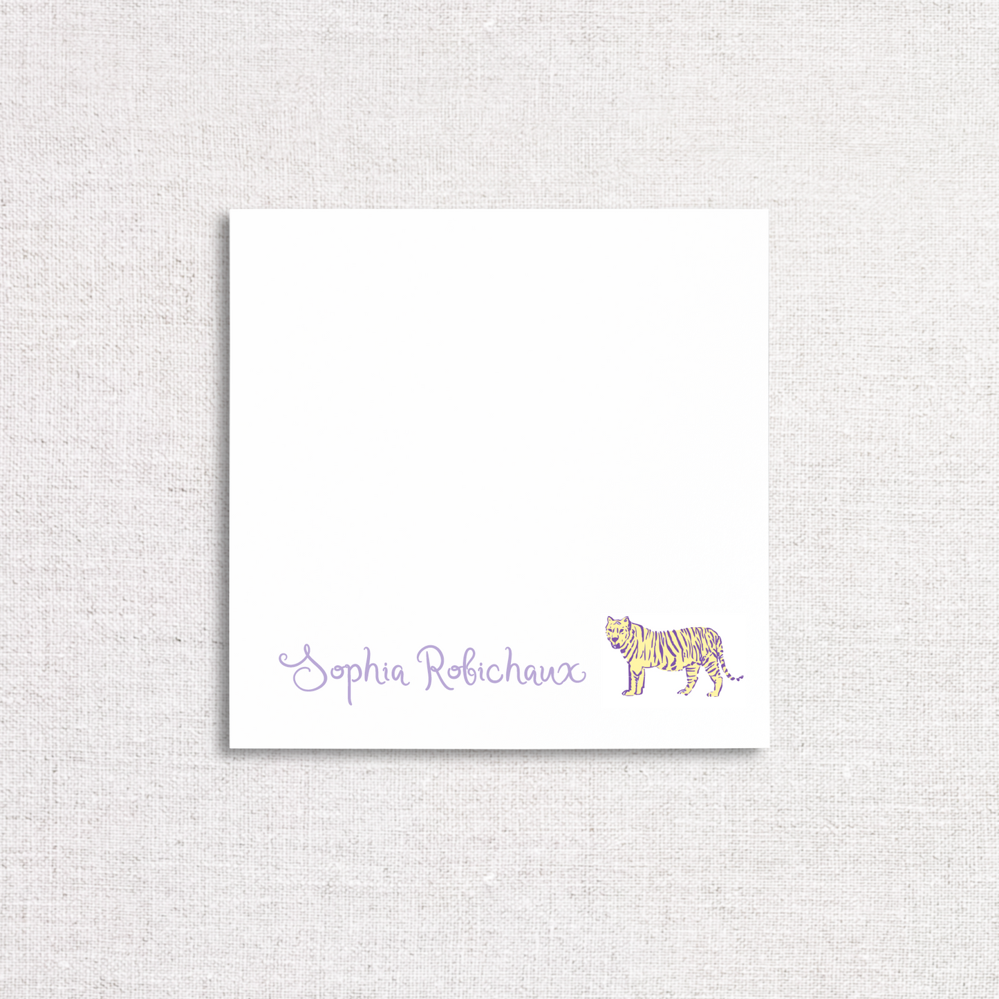 Tiger Girl Notepad