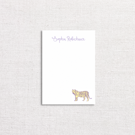 Tiger Girl Notepad