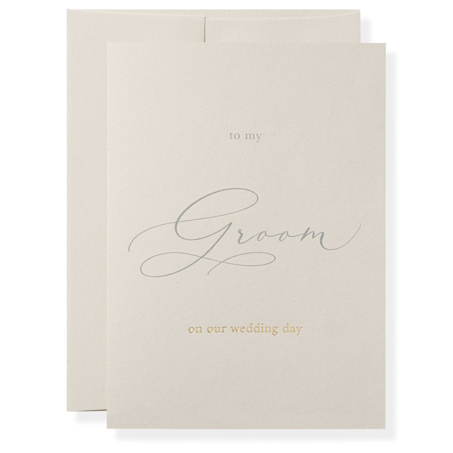 To My Groom Greeting Card