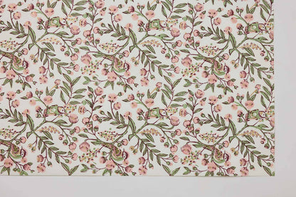 Song Birds Blush - Handmade Gift Wrap Sheets